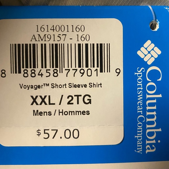 Columbia Voyager Short Sleeve Shirt - Picture 4 of 4